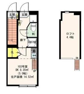 MIURA-1【1階】の間取り