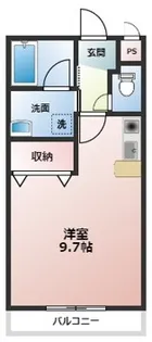 ラフルール【1階】の間取り