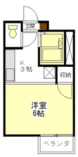 アトリエK【2階】の間取り