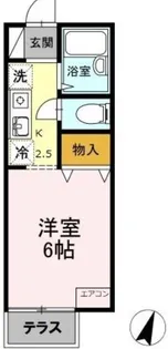 ドルフ北烏山A棟【2階】の間取り