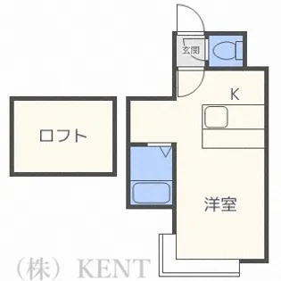 ベルメゾン琴似B棟【3階】の間取り