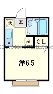 ハイツ荒澤II【1階】の間取り