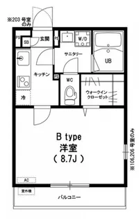 リブリ・グリーンヒル2【2階】の間取り