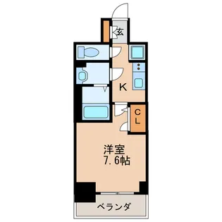 プレサンスTHE久屋大通レジェンド【14階】の間取り