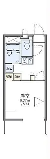 レオパレスLaVie【3階】の間取り