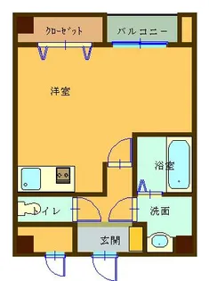 森塚第12マンション【6階】の間取り