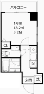 銀座アパートメントハウス【5階】の間取り