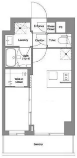 BPRレジデンスMotomachi Bay Side【5階】の間取り