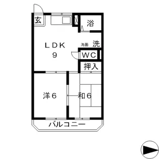 プチパール77 B【2階】の間取り