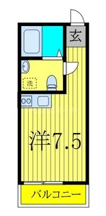 ルーナクレシェンテ【2階】の間取り