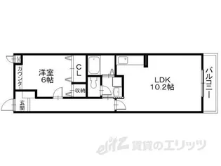 フォレストパーク・九番館【3階】の間取り