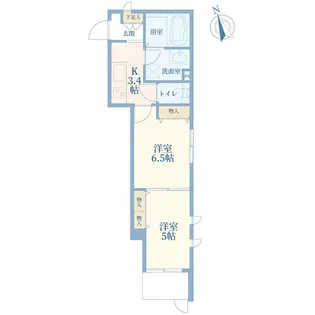 La Ruelle【1階】の間取り