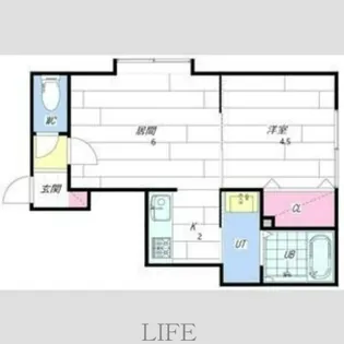 チャオサッポロ【2階】の間取り