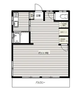 南ハウス【2階】の間取り