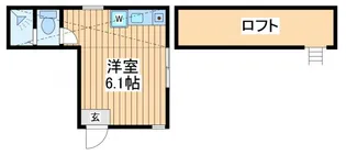 オウルハウス川崎大師【1階】の間取り