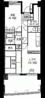 グリーンスパーク109【14階】の間取り