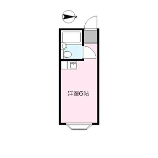 徳丸コーポ【2階】の間取り