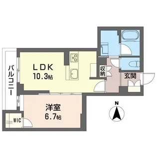 アルストラーレ【2階】の間取り