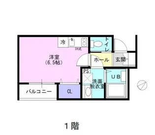 サラブレッドIII【1階】の間取り