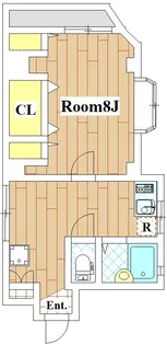 K五番館【3階】の間取り