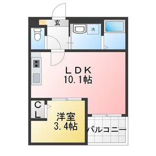 Jack matoba VI【1階】の間取り