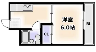 コーポあびこ【4階】の間取り
