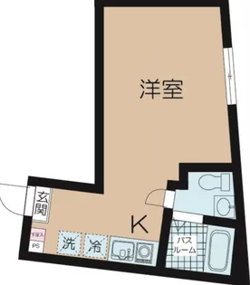 REMU千川【3階】の間取り