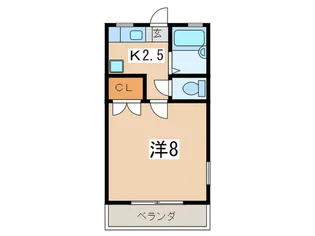 ハイム湘南【2階】の間取り
