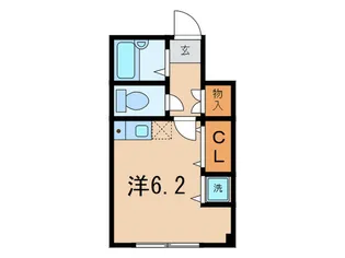 アイコート笹塚【1階】の間取り