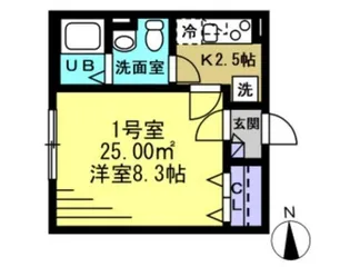 rapa船橋【4階】の間取り