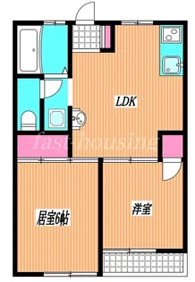 コーポ司【1階】の間取り