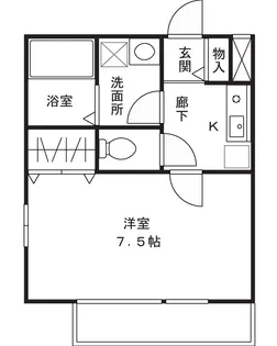 エミネンスたまプラーザ【2階】の間取り