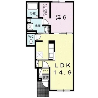 Aren(アレン)【1階】の間取り