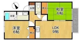 エミネントA棟【2階】の間取り