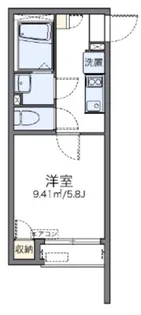 レオネクストリバーサイド双葉【1階】の間取り