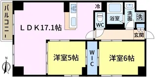 La prima Grande【7階】の間取り