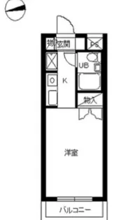 スカイコート蒲田第4【3階】の間取り