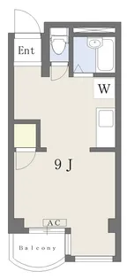 ヴィーブル桐山【3階】の間取り