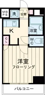デュオフィール島津山【9階】の間取り