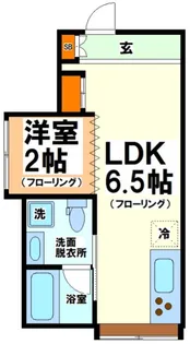 ルミナス渋谷本町【1階】の間取り