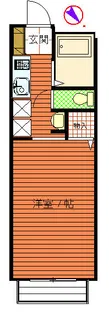 パークヒル神大寺II【2階】の間取り