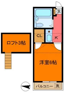パルテアN【1階】の間取り