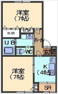 ピュール・ノーヴァ【2階】の間取り