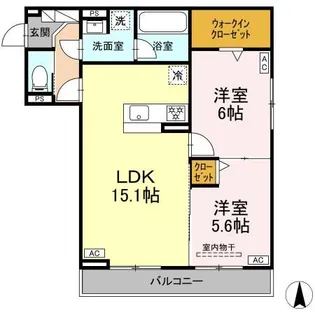 (仮称)沼津市共栄町分譲賃貸PJ【3階】の間取り