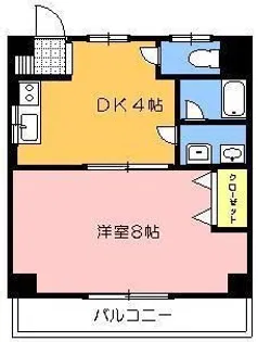 今井ビル【2階】の間取り