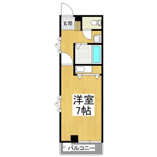 s.field清水町【5階】の間取り