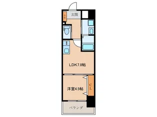 シュライン恵比寿タワーレジデンス【2階】の間取り