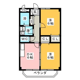 PHOENIX I【1階】の間取り