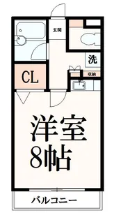 コナテラス【1階】の間取り
