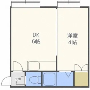 メゾンドユウ【3階】の間取り